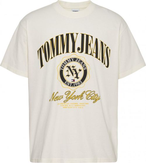 TOMMY JEANS RELAX LUXE VARSITY 2 TEE - T-SHIRTS στο drest.gr 