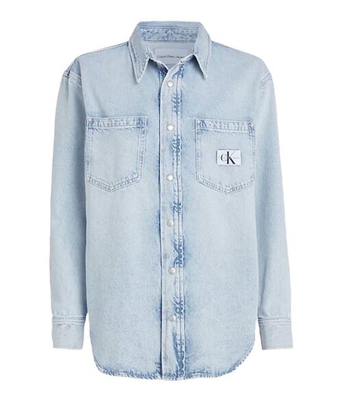 CALVIN KLEIN JEANS DAD DENIM SHIRT - ΠΟΥΚΑΜΙΣΑ στο drest.gr 