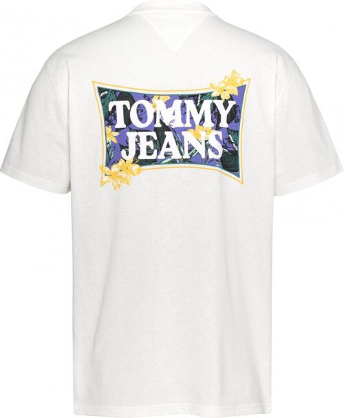 TOMMY JEANS REGULAR FLOWER POWER TEE - T-SHIRTS στο drest.gr 