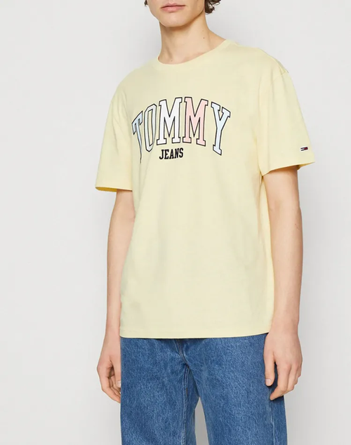 TOMMY JEANS COLLEGE POP TEE - T-SHIRTS στο drest.gr 