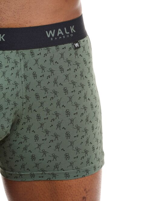 WALK BOXER ΑΠΟ ΦΥΣΙΚΟ BAMBOO ALL-PRINT - BOXER στο drest.gr 