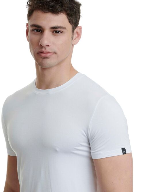 WALK MEN'S T-SHIRT BAMBOO ΛΑΙΜΟΚΟΨΗ - ΦΑΝΕΛΛΕΣ στο drest.gr 