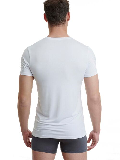 WALK MEN'S T-SHIRT BAMBOO ΛΑΙΜΟΚΟΨΗ - ΦΑΝΕΛΛΕΣ στο drest.gr 