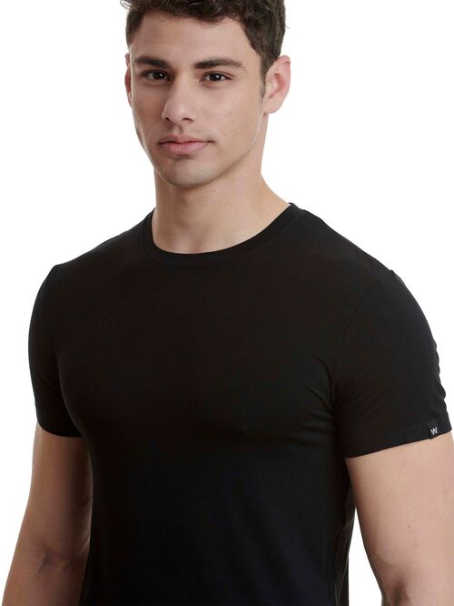 WALK MEN'S T-SHIRT BAMBOO ΛΑΙΜΟΚΟΨΗ - ΦΑΝΕΛΛΕΣ στο drest.gr 