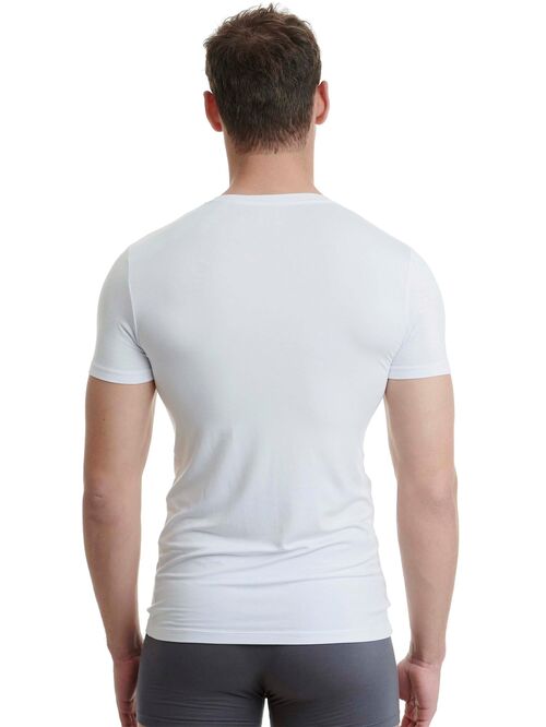 WALK MEN'S T-SHIRT BAMBOO ΛΑΙΜΟΚΟΨΗ ΜΕ V - ΦΑΝΕΛΛΕΣ στο drest.gr 