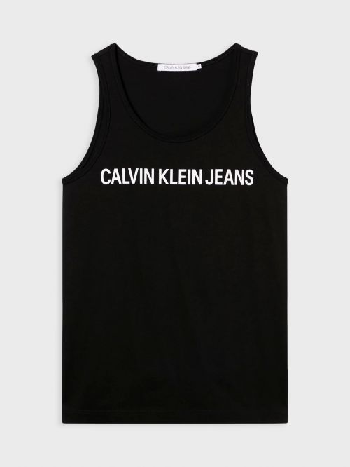 CALVIN KLEIN JEANS INSTITUTIONAL LOGO REG TANK - T-SHIRTS στο drest.gr 