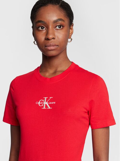 CALVIN KLEIN JEANS MONOGRAM LOGO SLIM FIT TEE - T-SHIRTS στο drest.gr 