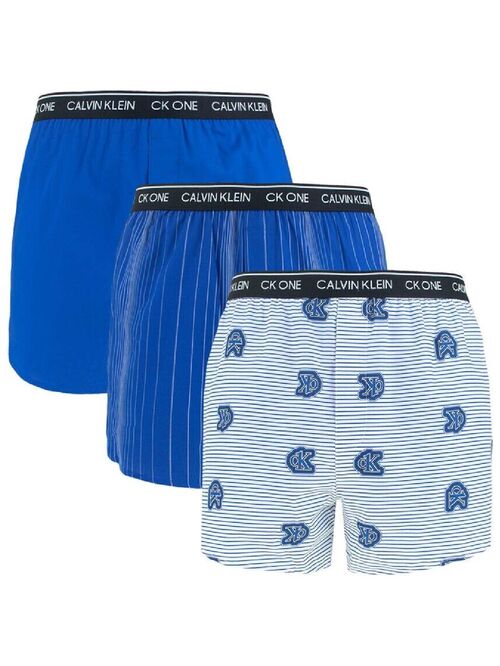 CALVIN KLEIN BOXER ΑΝΔΡΙΚΑ ΠΟΠΛΙΝΑ ΣΕΤ 3 ΤΕΜΑΧΙΑ - BOXER στο drest.gr 