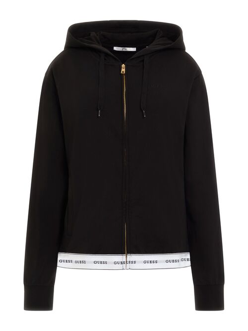 GUESS CARRIE ZIP HOODIE ΖΑΚΕΤΑ - ΖΑΚΕΤΕΣ στο drest.gr 