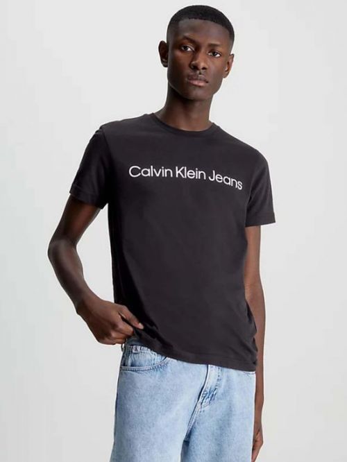 CALVIN KLEIN CORE INSTITUTIONAL LOGO SLIM T-SHIRT - T-SHIRTS στο drest.gr 