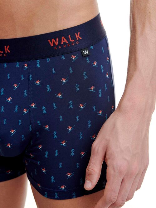 WALK BOXER ΑΠΟ ΦΥΣΙΚΟ BAMBOO ALL-PRINT - BOXER στο drest.gr 