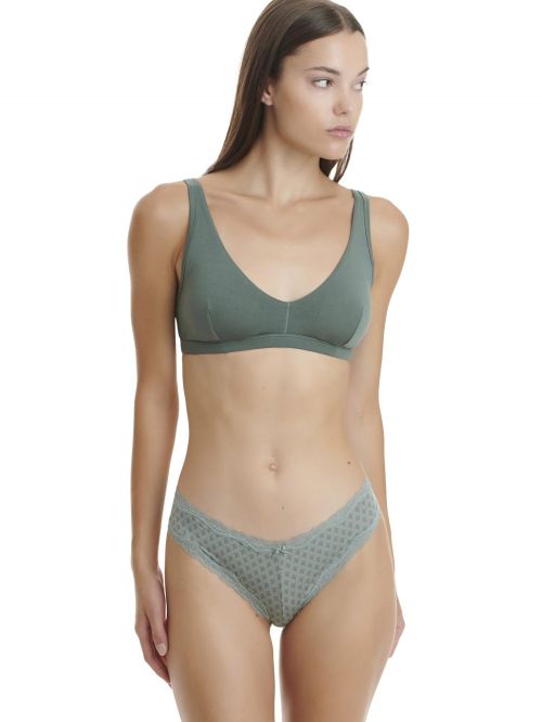 WALK WOMEN'S LACE BRIEF ΑΠO BAMBOO ΜΕ ΣΧΕΔΙΟ ΣΕΤ 2 ΤΕΜ. - ΣΛΙΠ στο drest.gr 