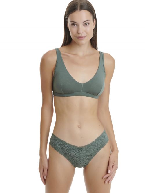 WALK WOMEN'S LACE BRIEF ΑΠO BAMBOO ΜΕ ΣΧΕΔΙΟ ΣΕΤ 2 ΤΕΜ. - ΣΛΙΠ στο drest.gr 