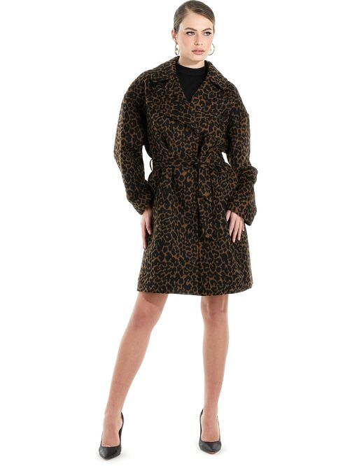 GUESS PATRIZIA BELTED COAT - ΠΑΝΩΦΟΡΙΑ στο drest.gr 