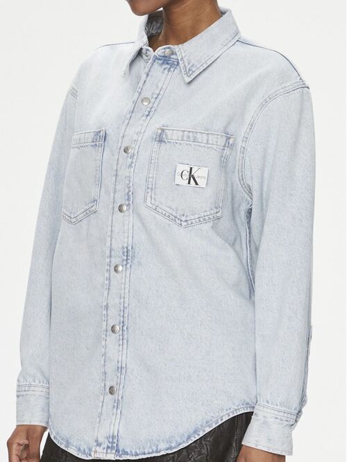 CALVIN KLEIN JEANS DAD DENIM SHIRT - ΠΟΥΚΑΜΙΣΑ στο drest.gr 