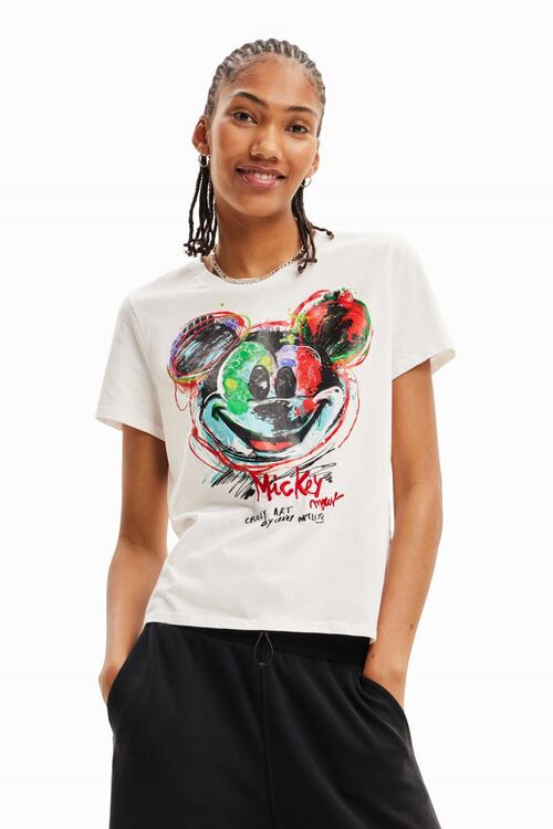 DESIGUAL  T-SHIRT MICKEY ARTY - T-SHIRTS στο drest.gr 