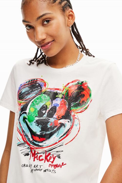 DESIGUAL  T-SHIRT MICKEY ARTY - T-SHIRTS στο drest.gr 