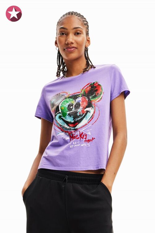 DESIGUAL  T-SHIRT MICKEY ARTY - T-SHIRTS στο drest.gr 