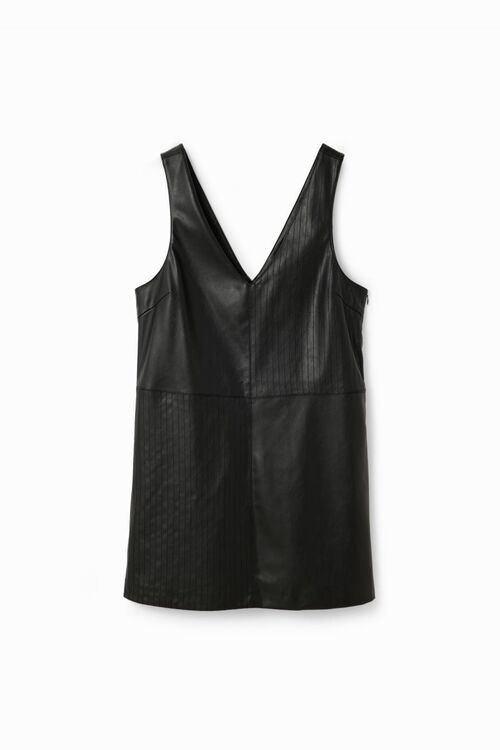 DESIGUAL VEST MENPHIS DRESS LEATHERNET - ΦΟΡΕΜΑΤΑ-ΦΟΥΣΤΕΣ στο drest.gr 