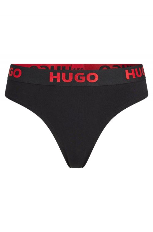 HUGO ΓΥΝΑΙΚΕΙΟ THONG SPORTY LOGO - ΣΛΙΠ στο drest.gr 