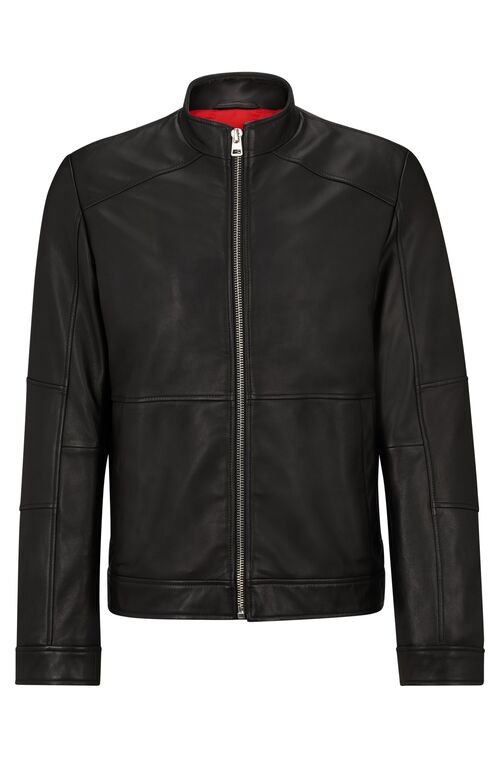 HUGO JACKET LEATHER - ΠΑΝΩΦΟΡΙΑ στο drest.gr 