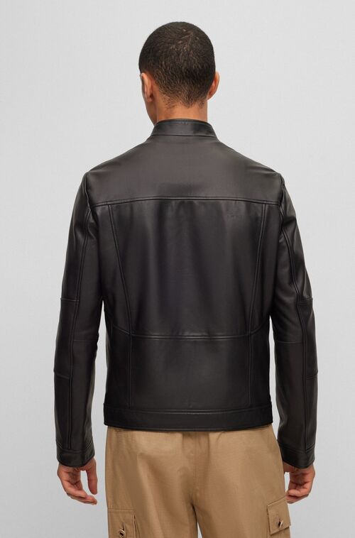 HUGO JACKET LEATHER - ΠΑΝΩΦΟΡΙΑ στο drest.gr 