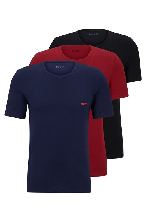 HUGO BOSS T-SHIRT 3 PACK ΦΑΝΕΛΑ - ΦΑΝΕΛΛΕΣ στο drest.gr 