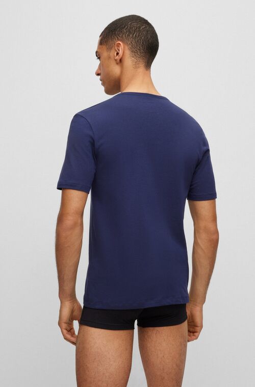 HUGO BOSS T-SHIRT 3 PACK ΦΑΝΕΛΑ - ΦΑΝΕΛΛΕΣ στο drest.gr 