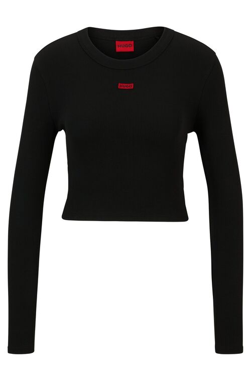 HUGO BOSS JERSEY DAFILOMENA T-SHIRT LONG SLEEVE - T-SHIRTS στο drest.gr 