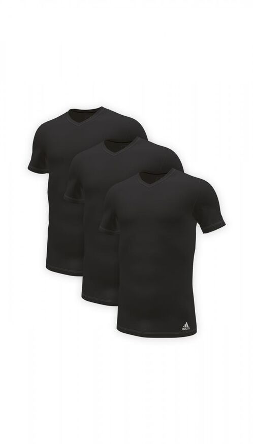 ADIDAS V-NECK T-SHIRT ACTIVE CORE COTTON 3 PACK - ΦΑΝΕΛΛΕΣ στο drest.gr 