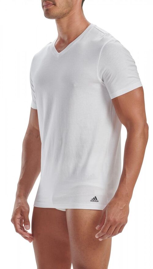 ADIDAS V-NECK T-SHIRT ACTIVE CORE COTTON 3 PACK - ΦΑΝΕΛΛΕΣ στο drest.gr 